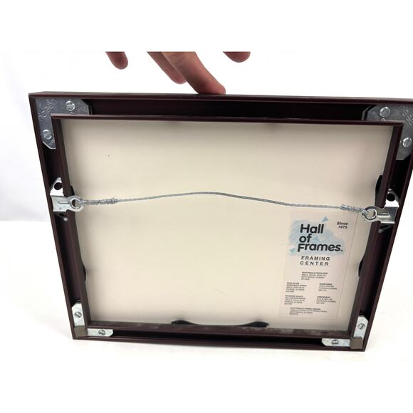 VTG Tori Garretson Mixed Media Hope Tapestry Southwest Wall Art- Signed Framed - Picture 4 of 12